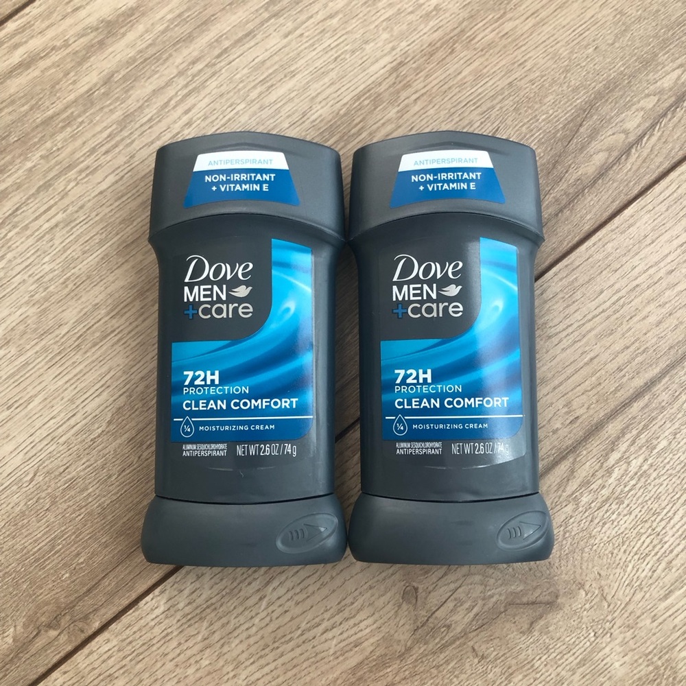 Dove Men+Care Antiperspirant Deodorant Stick Clean Comfort Set